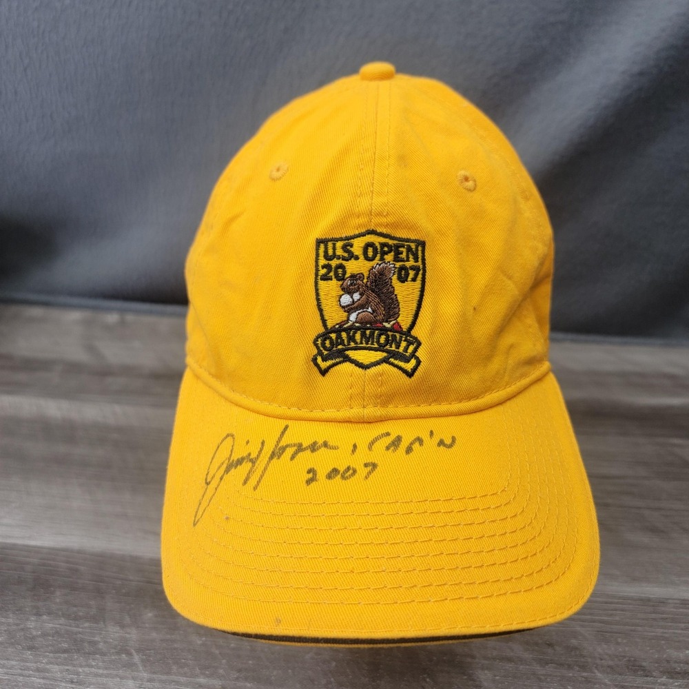 U.S. Open Oakmont Hat Cap Strap Back Mens One Size Yellow Golf The Game